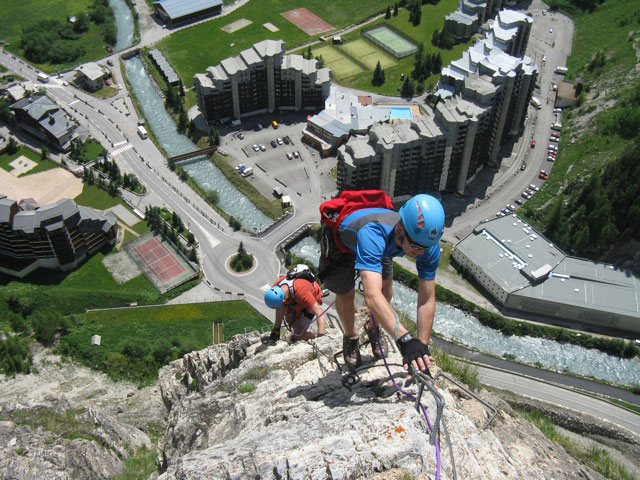 Via Ferrata des Plates de la Daille, Val d'Isère