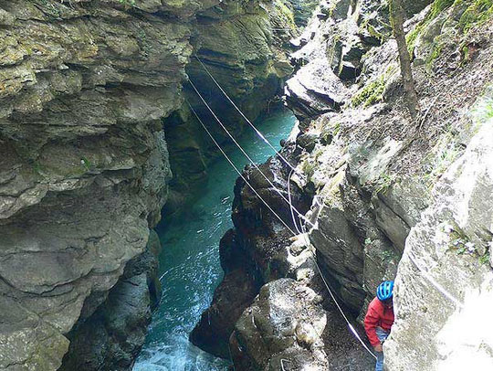 Via Ferrata de Siala, Gourette