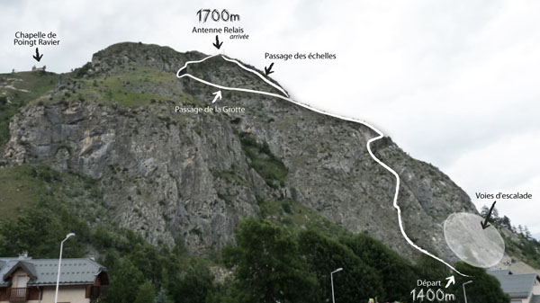 Via Ferrata Poingt-Ravier, Valloire