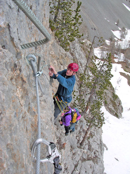 Via Ferrata La Crête de Combe La Roche