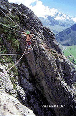 Via Ferrata les Bettières, Peisey Nancroix