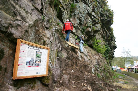 Via Ferrata des Rochers de la Cambronnerie