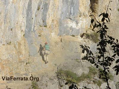 Via Ferrata de la Grande Falaise, Freissinières