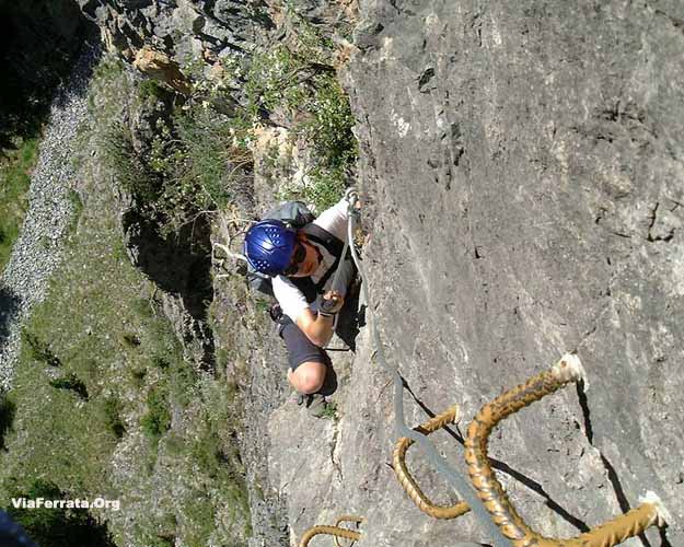 Via Ferrata de la Cascade, Les Orres