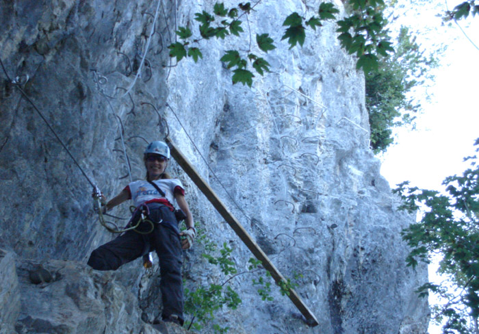 Via Ferrata Plan Praz, Leysin 