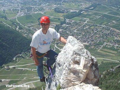 Via Ferrata Le Belvédère, Nax 