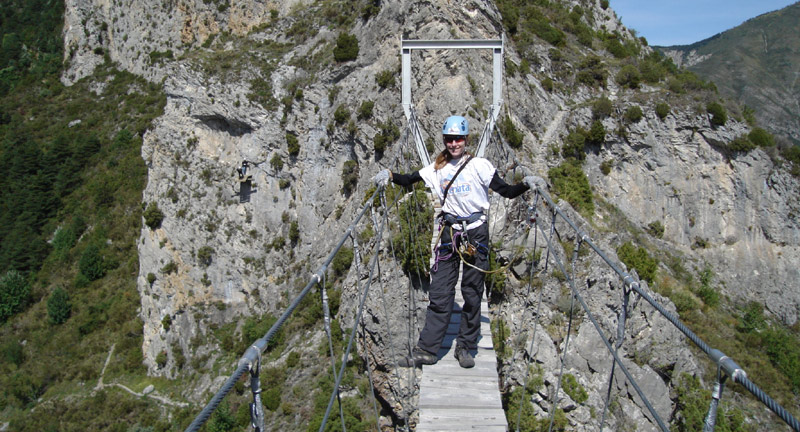 Via Ferrata Comtes Lascaris, Tende