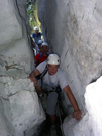 Via Ferrata Cascade, Les Diablerets