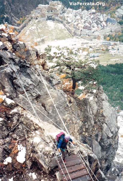 Via Ferrata Croix de Toulouse, Briancon